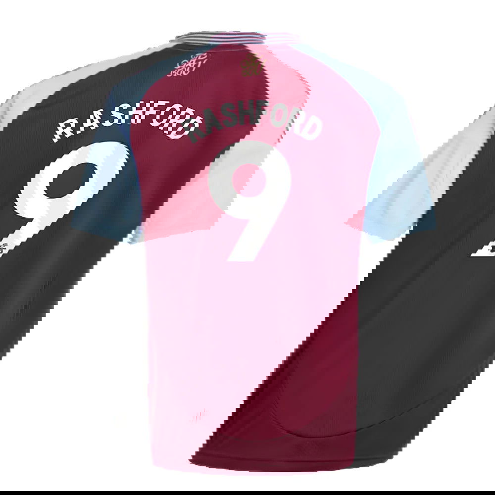 2024-2025 Aston Villa Home Shirt (Kids) (Rashford 9)