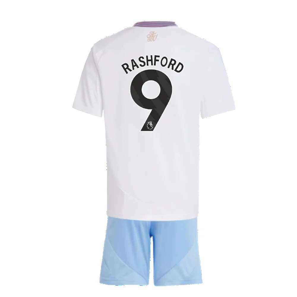 2024-2025 Aston Villa Away Mini Kit (Rashford 9)