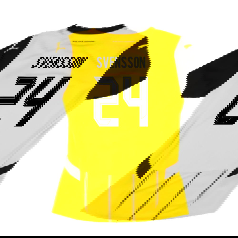 2024-2025 Borussia Dortmund Home Shirt (Ladies) (Svensson 24)