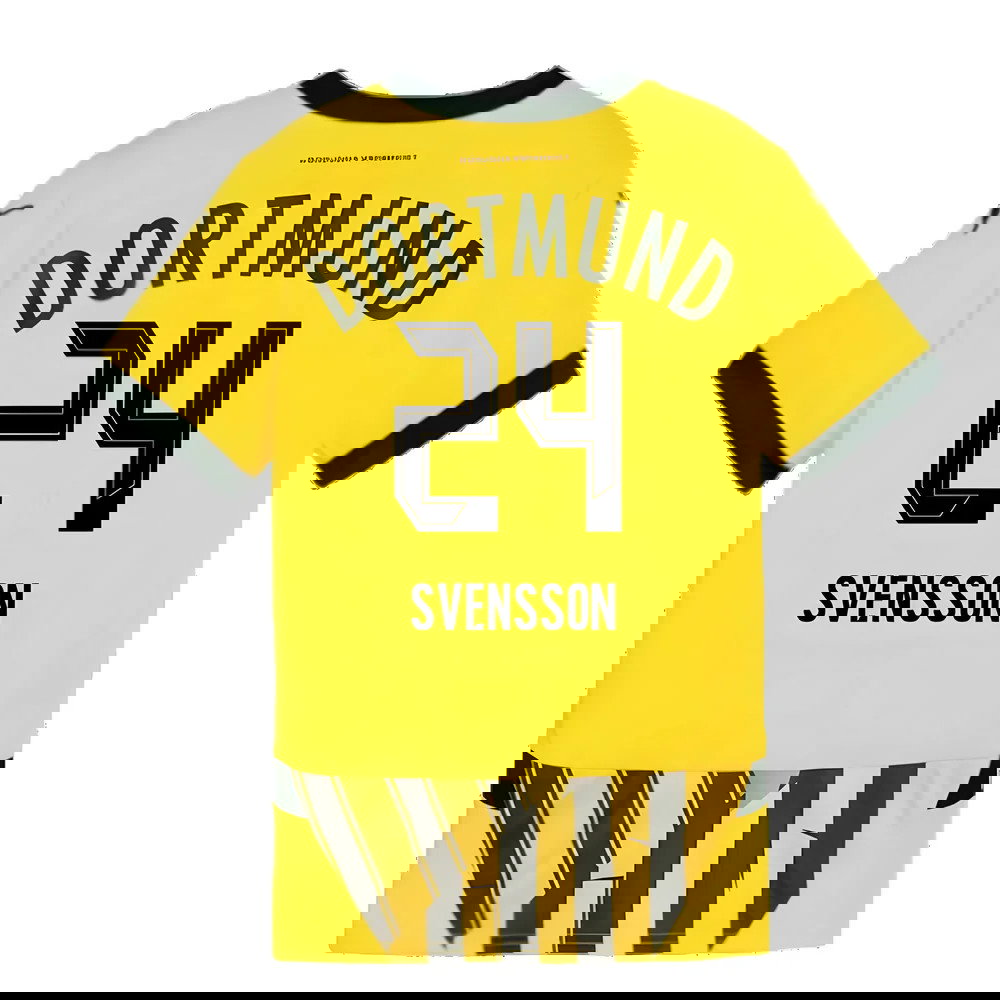 2024-2025 Borussia Dortmund Cup Shirt (Kids) (Svensson 24)