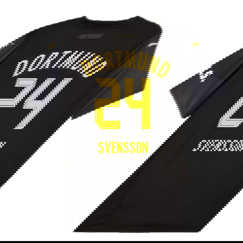 2024-2025 Borussia Dortmund Away Shirt (Kids) (Svensson 24)