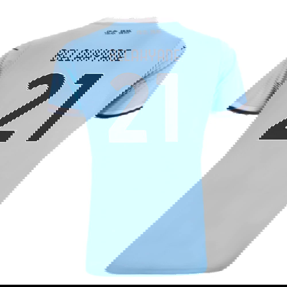 2024-2025 Lazio Home Shirt (Womens) (Belahyane 21)
