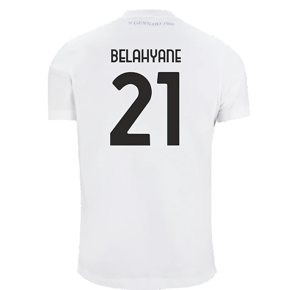 Lazio 125th Anniversary Cotton Tee (White) (Belahyane 21)