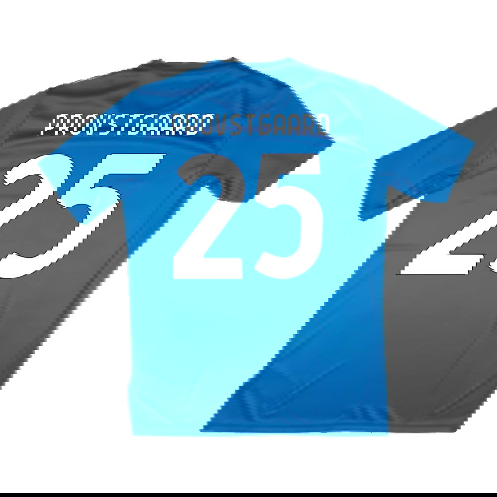 2024-2025 Lazio Graphic Training Shirt (Royal) (Provstgaard 25)