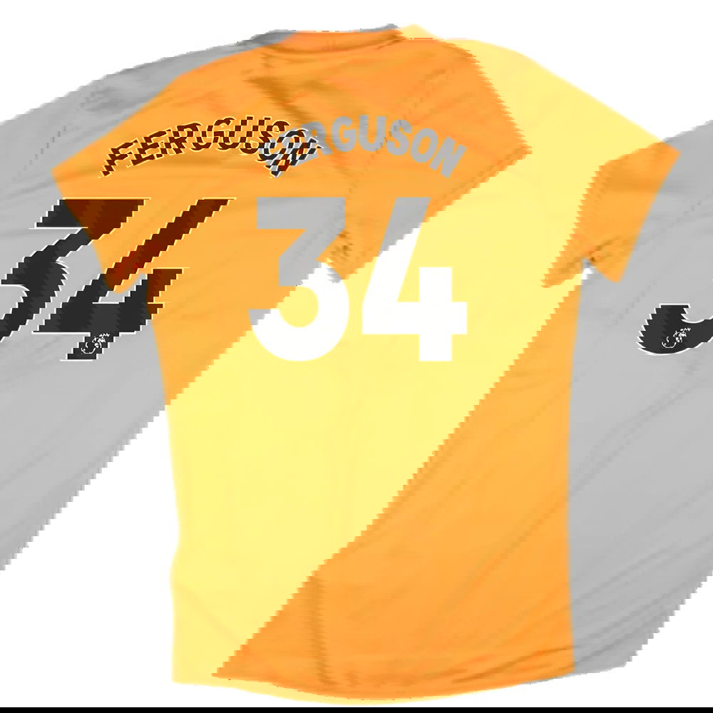2024-2025 West Ham Training Jersey (Orange) - Kids (Ferguson 34)