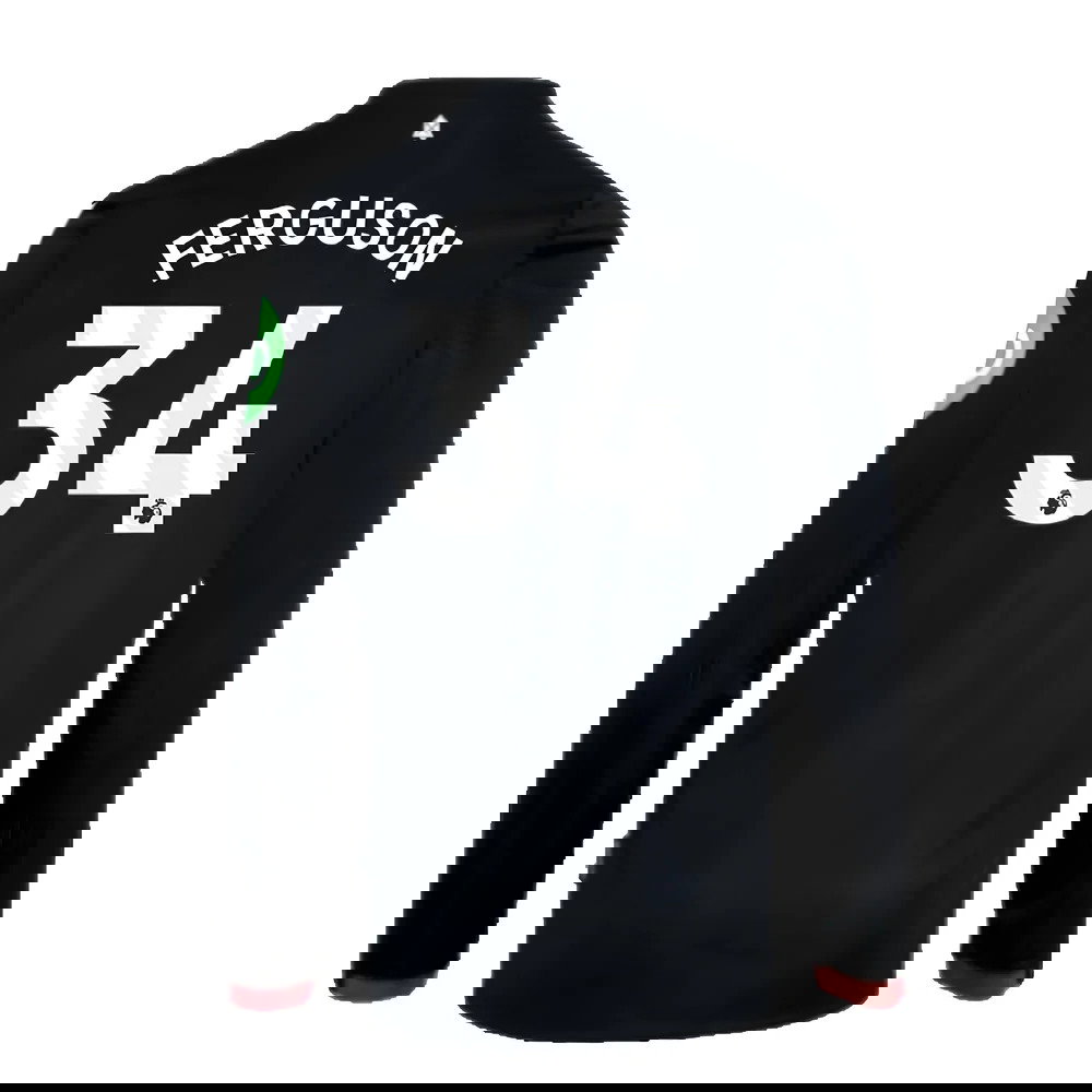 2024-2025 West Ham Long Sleeve Away Shirt (Kids) (Ferguson 34)