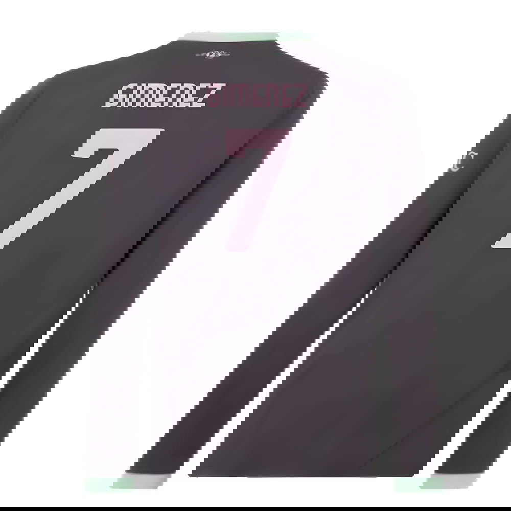 2024-2025 AC Milan Third Long Sleeve Shirt (Gimenez 7)