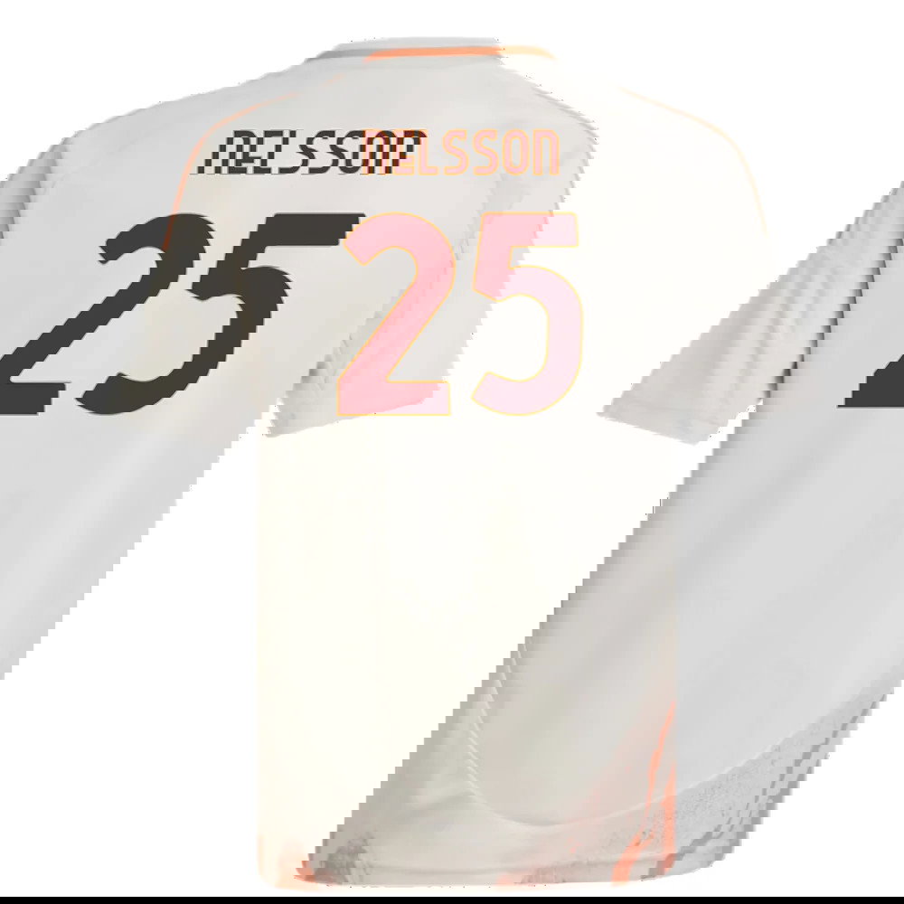 2024-2025 Roma Away Shirt (Kids) (Nelsson 25)