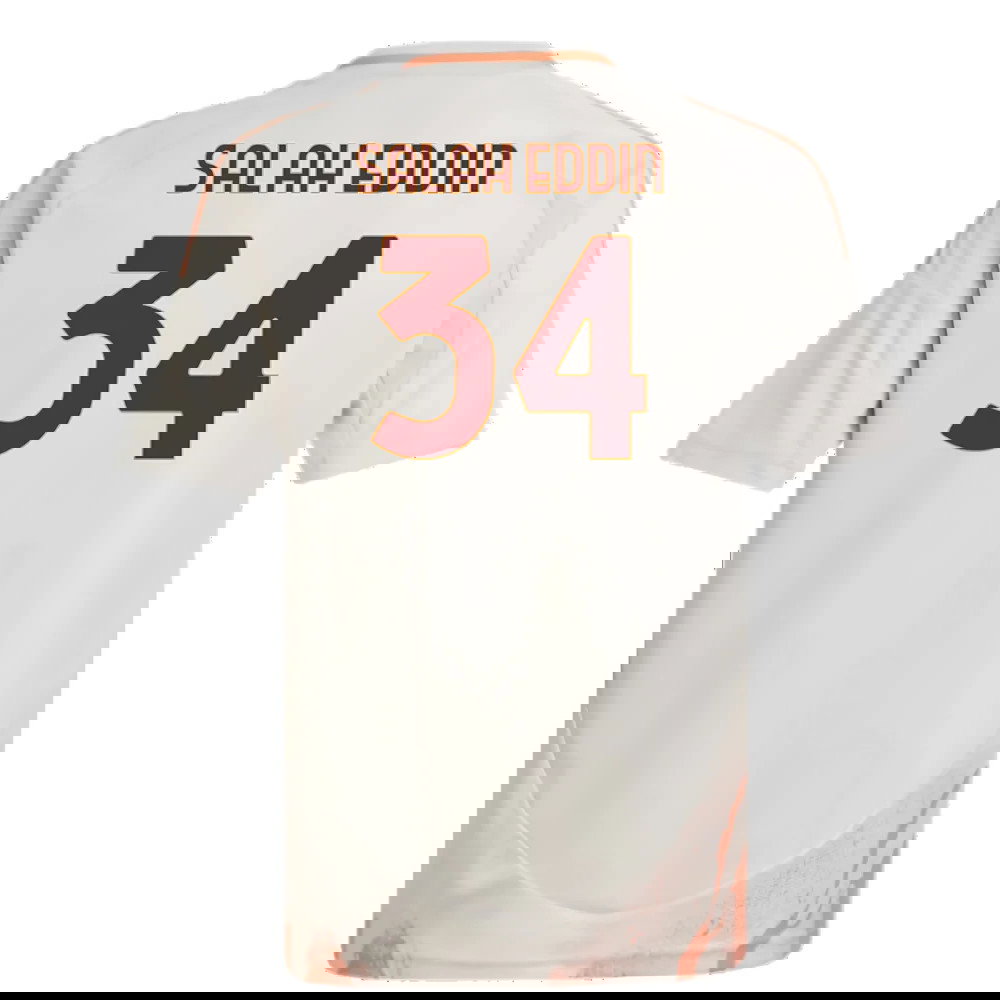 2024-2025 Roma Away Shirt (Kids) (Salah Eddin 34)