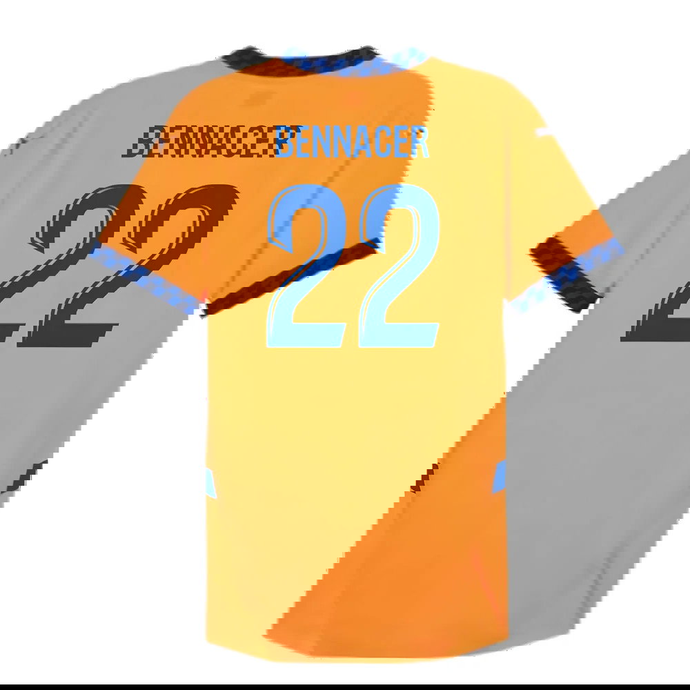 2024-2025 Marseille Third Authentic Shirt (Bennacer 22)