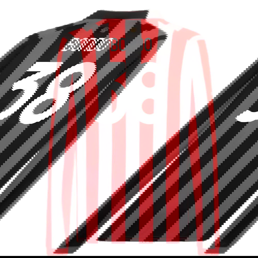 AC Milan 125th Authentic Shirt LS (Black-Red) (Bondo 38)