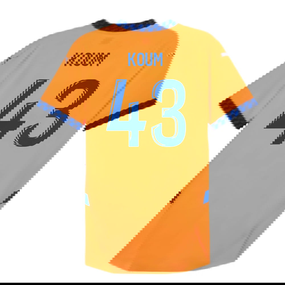 2024-2025 Marseille Third Authentic Shirt (Koum 43)