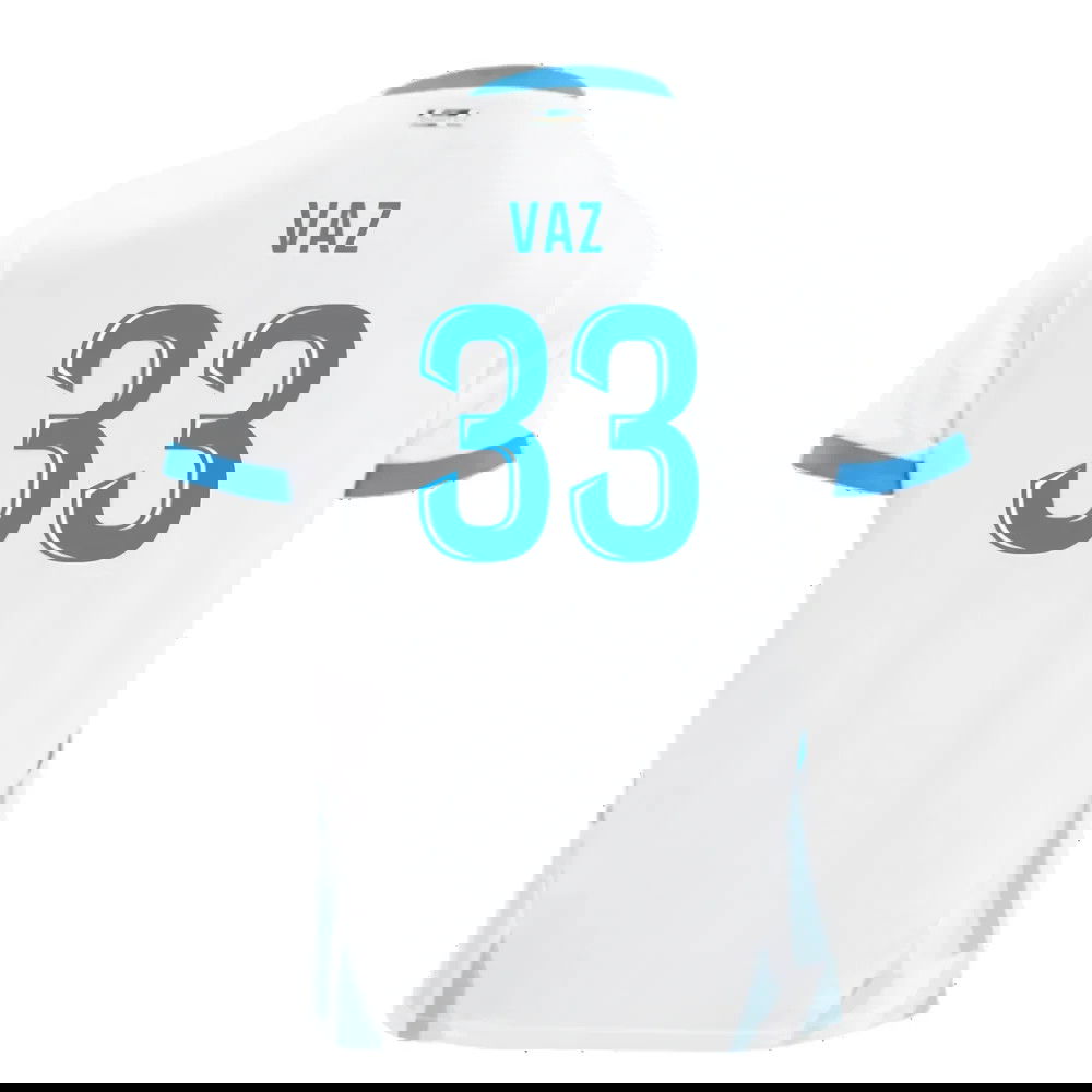 2024-2025 Marseille Home Shirt (Vaz 33)
