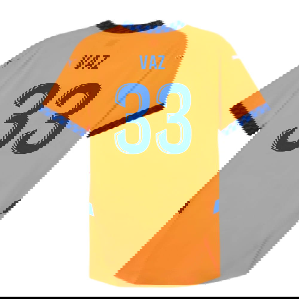 2024-2025 Marseille Third Authentic Shirt (Vaz 33)
