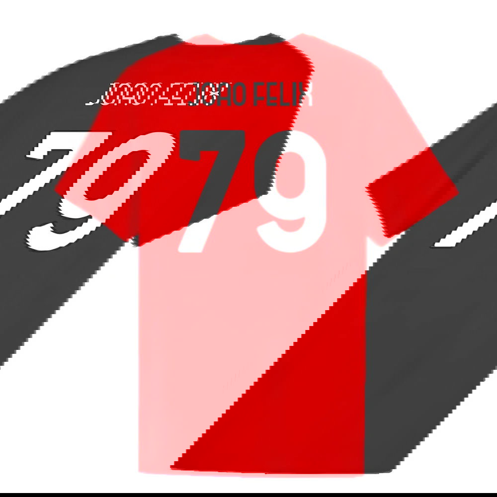 2024-2025 AC Milan ftblCulture Tee (Red) (Joao Felix 79)