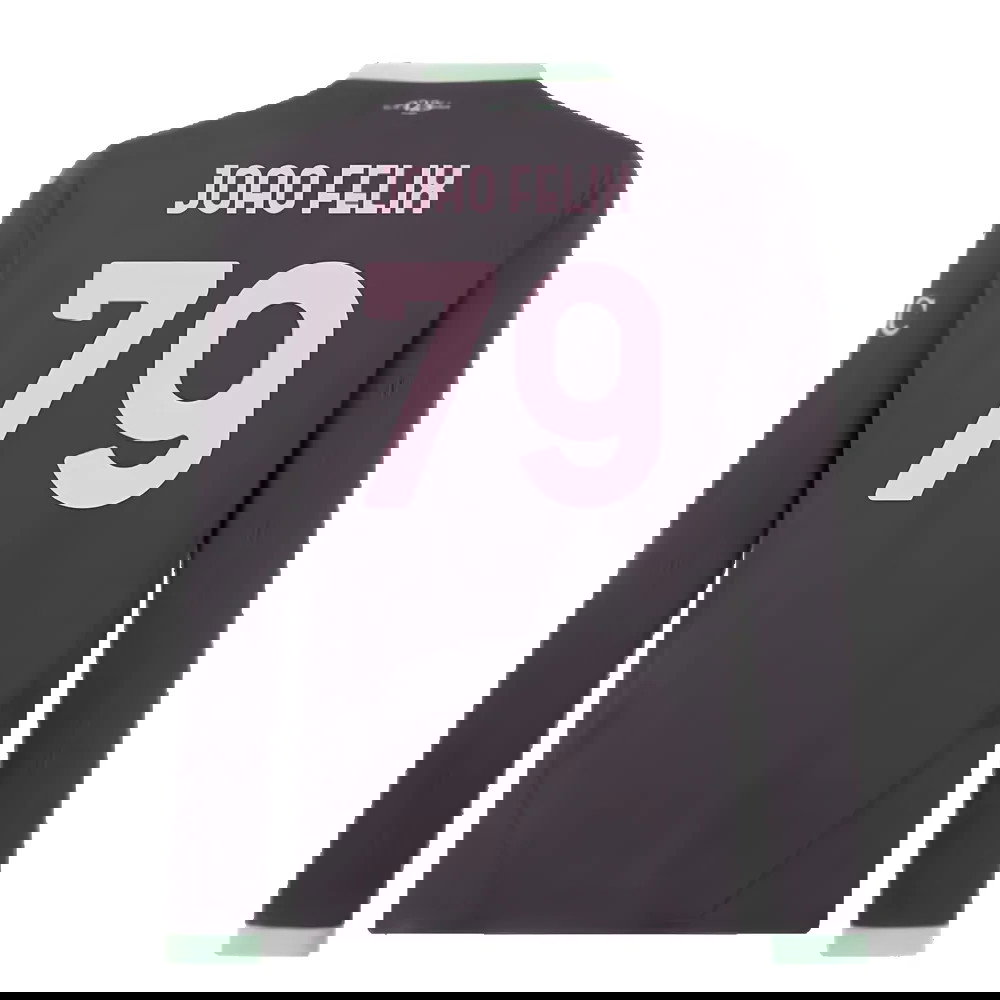 2024-2025 AC Milan Third Long Sleeve Shirt (Joao Felix 79)