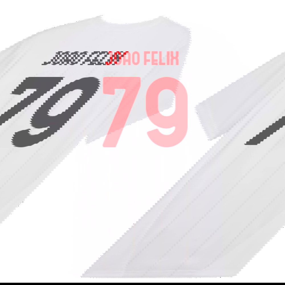2024-2025 AC Milan Prematch SS Jersey (White) (Joao Felix 79)
