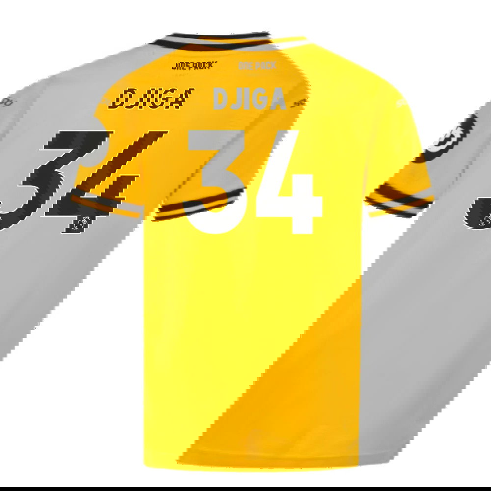 2024-2025 Wolves Home Shirt (Kids) (Djiga 34)