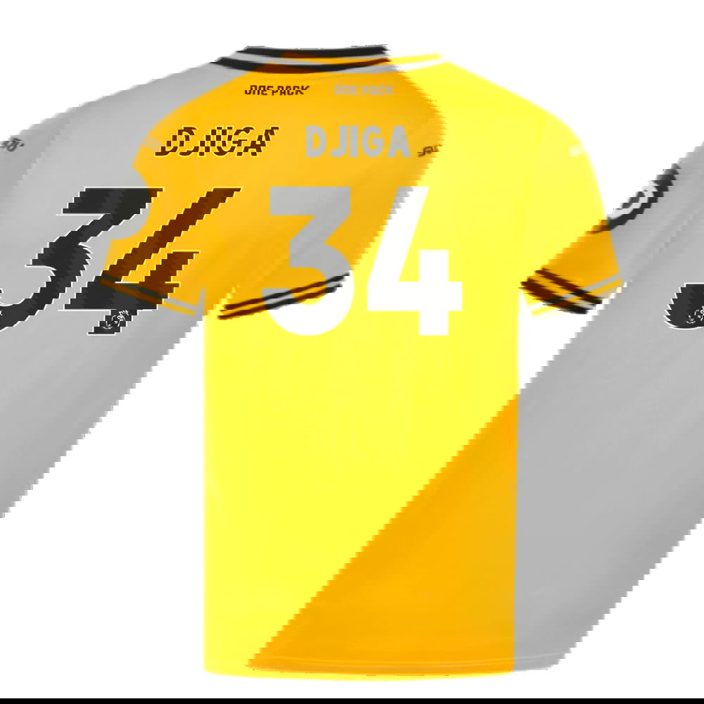 2024-2025 Wolves Home Shirt (Djiga 34)