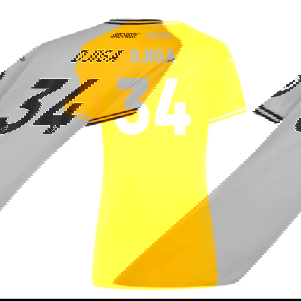 2024-2025 Wolves Home Shirt (Womens) (Djiga 34)