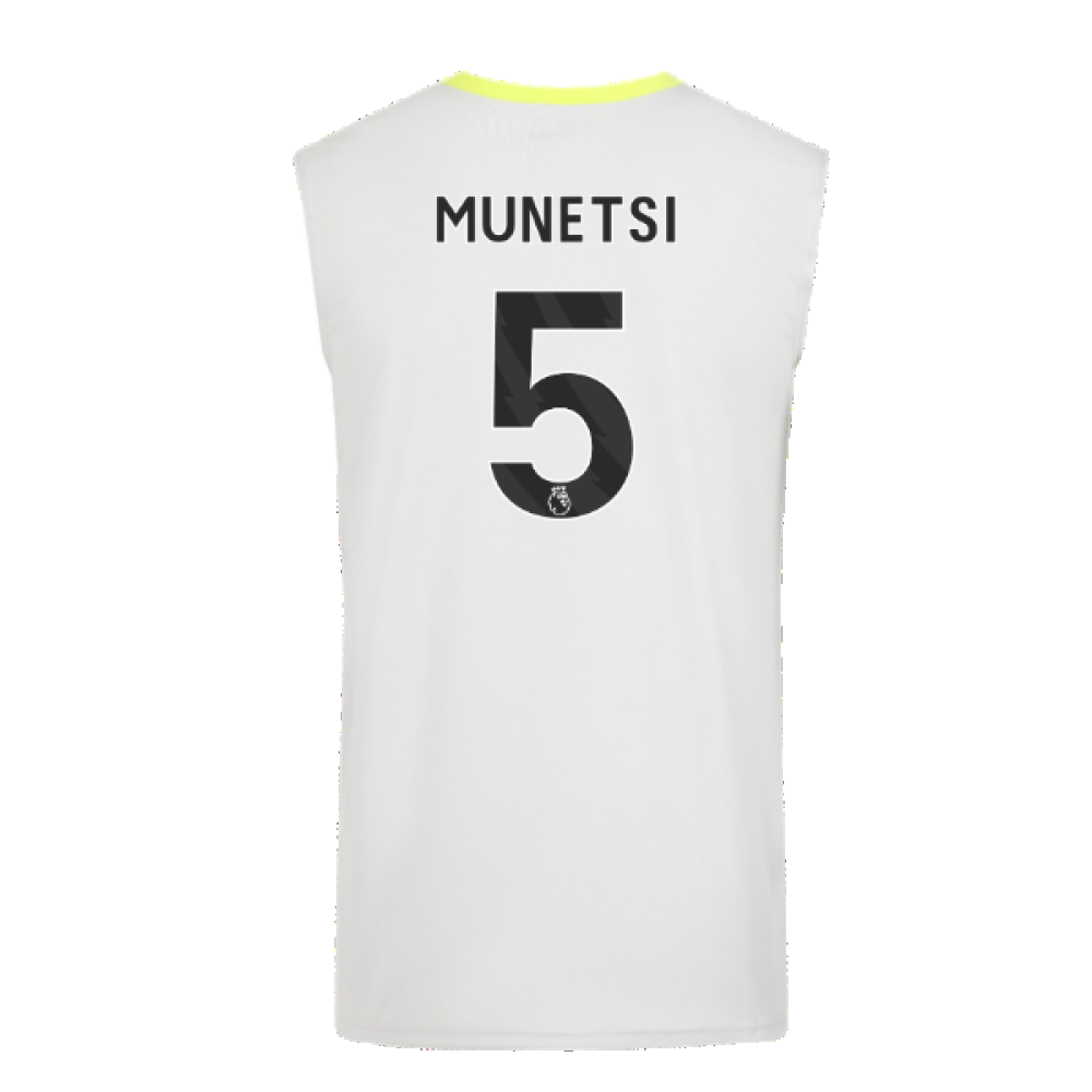 2024-2025 Wolves Players Training Vest (Grey) (Munetsi 5)