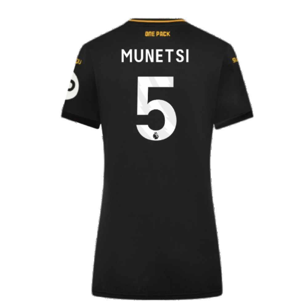 2024-2025 Wolves Away Shirt - Womens (Munetsi 5)
