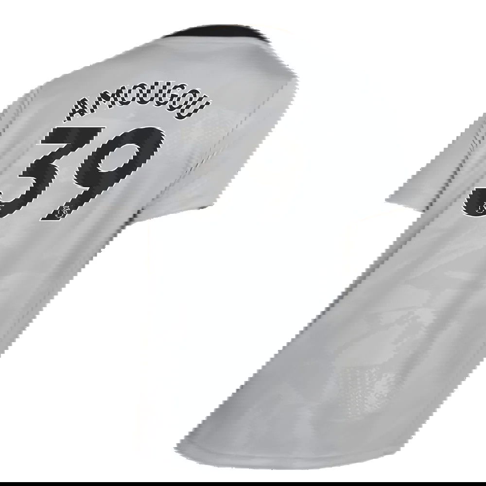 2024-2025 Chelsea Third Academy Pre-Match Shirt (Grey) - Kids (Amougou 39)