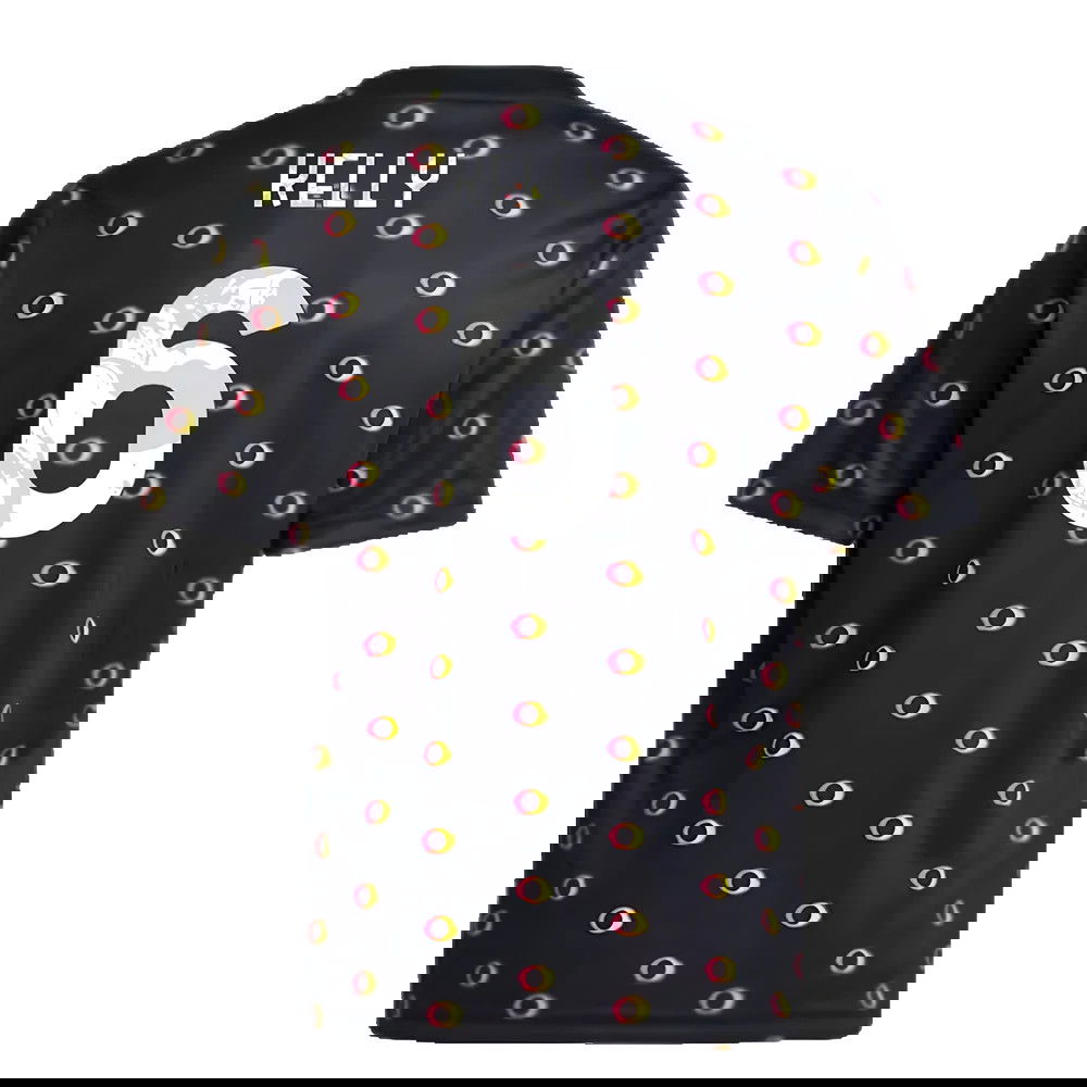 2024-2025 Juventus Pre-Match Shirt (Black) - Kids (Kelly 6)