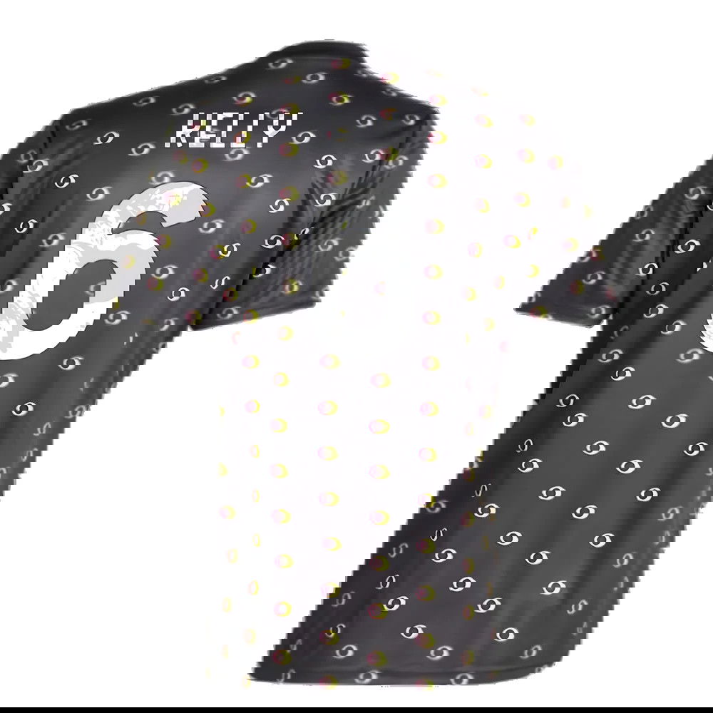 2024-2025 Juventus Pre-Match Shirt (Black) (Kelly 6)