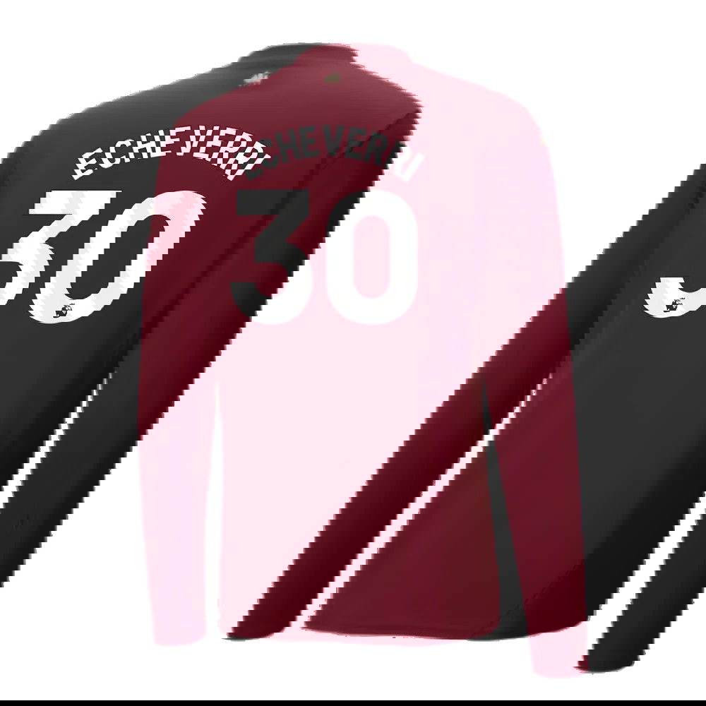 2024-2025 Man City Third Long Sleeve Shirt (Echeverri 30)