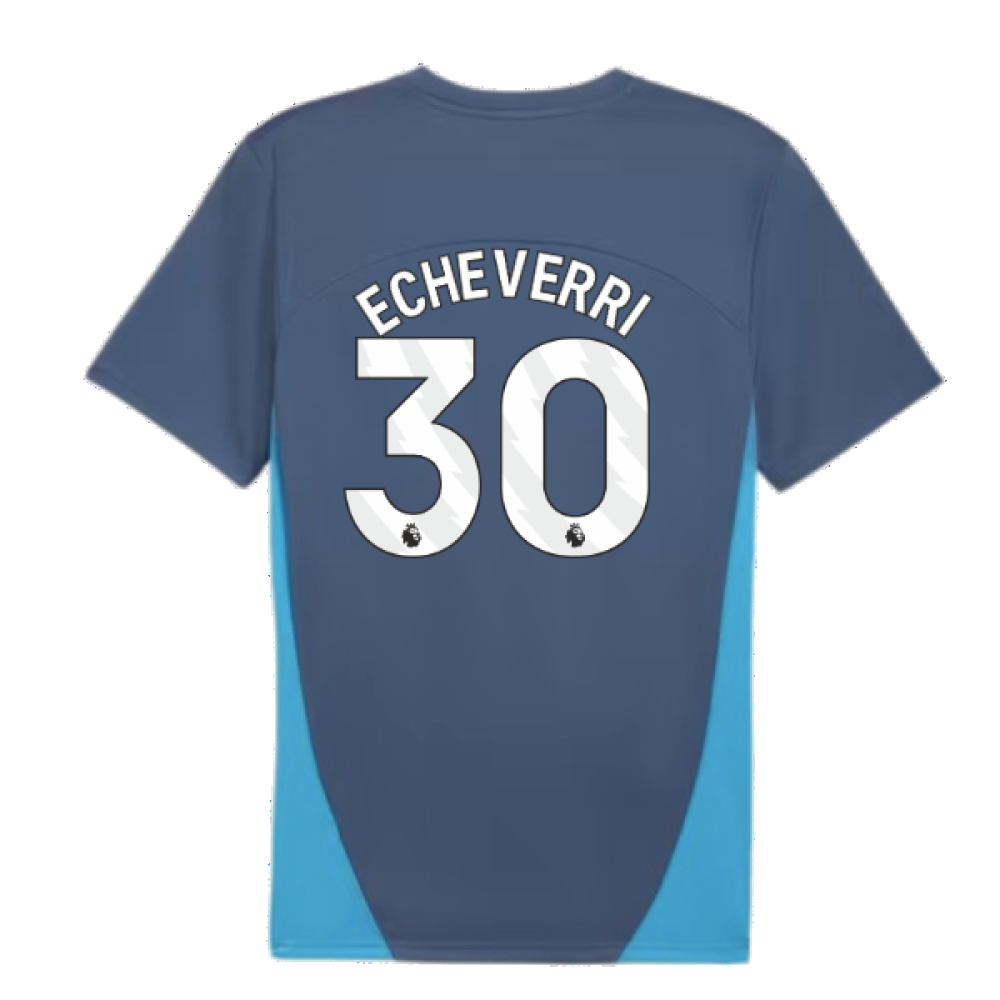 2024-2025 Man City Training Shirt (Inky Blue) (Echeverri 30)