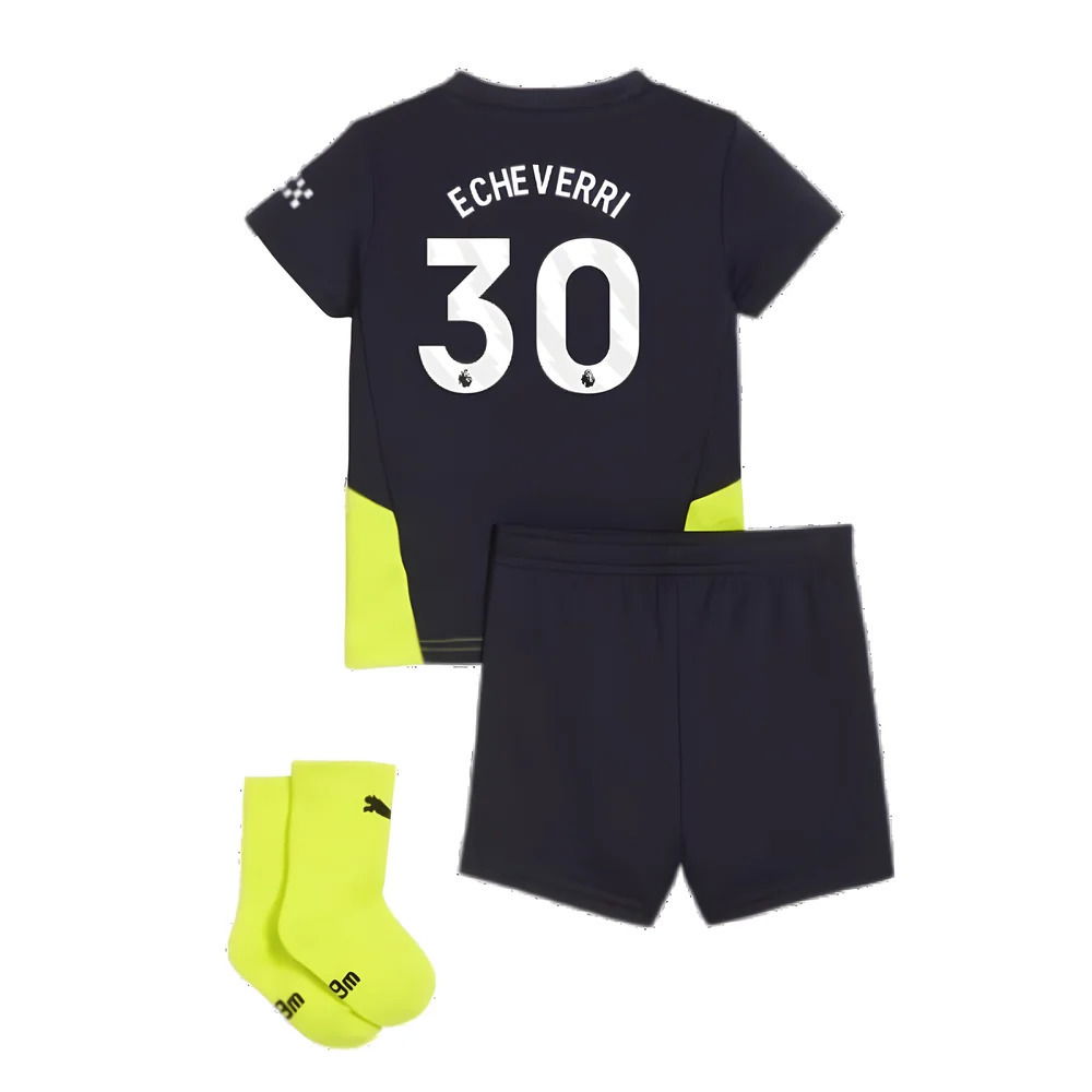2024-2025 Man City Away Baby Kit (Echeverri 30)