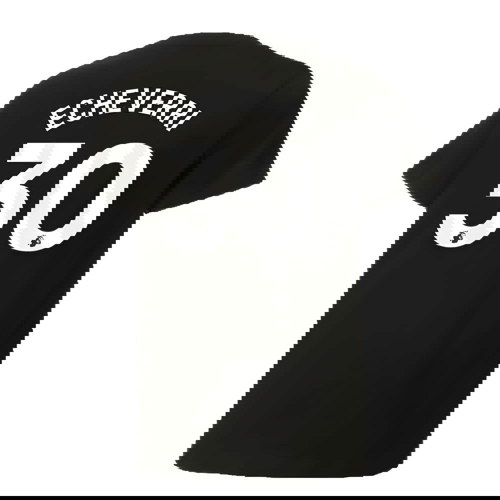 2024-2025 Man City ftblCulture Tee (Black) (Echeverri 30)
