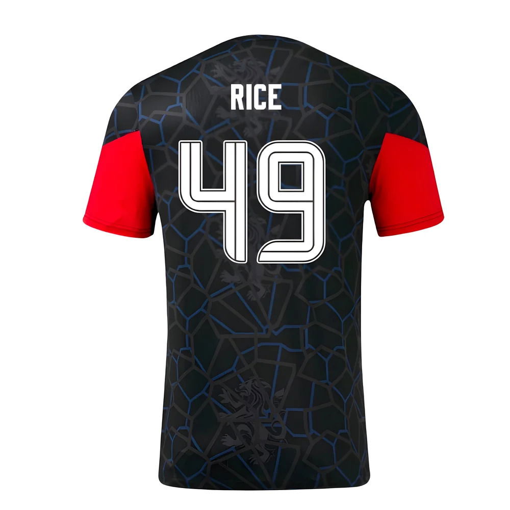 2024-2025 Rangers Third Matchday Tee (Black) (Rice 49)