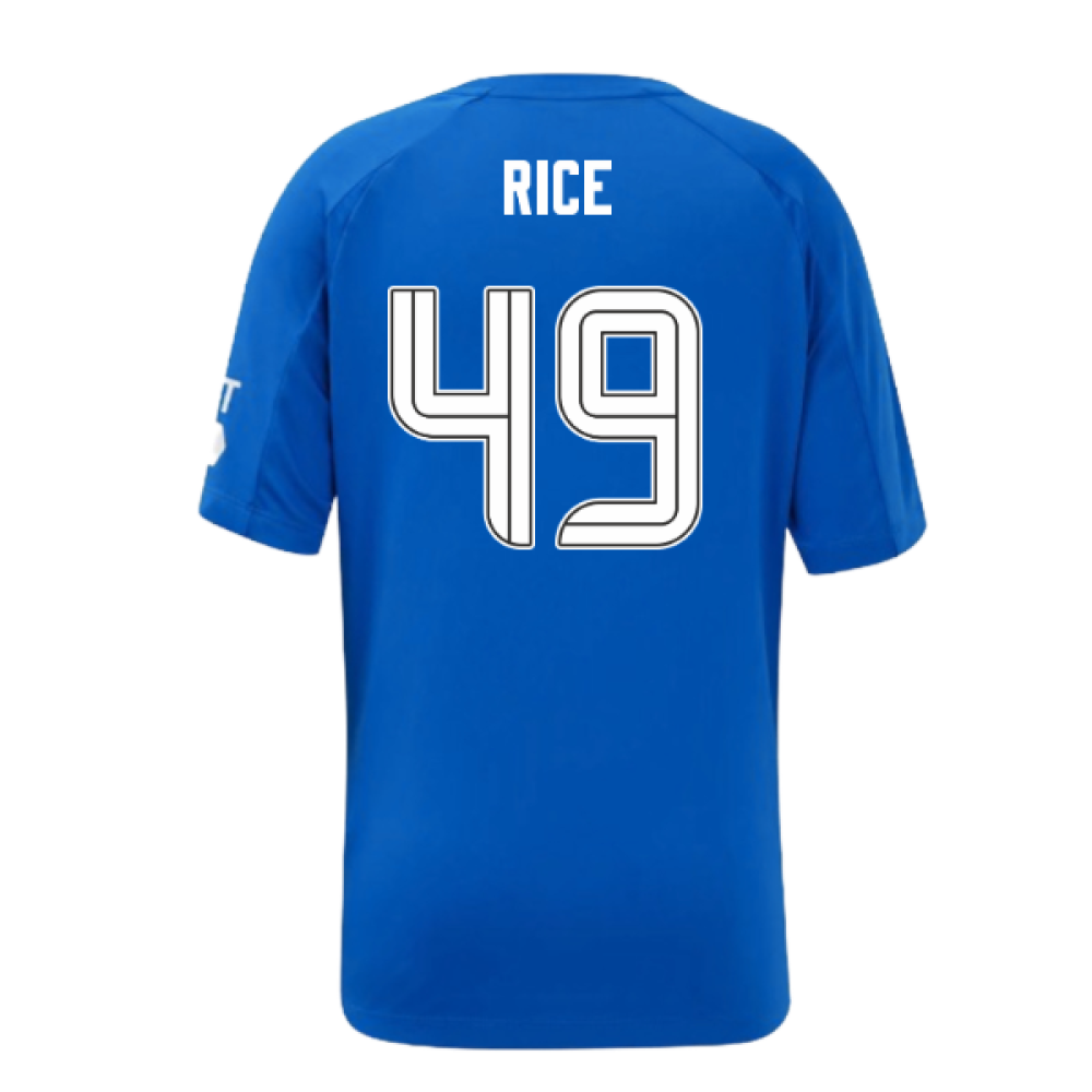 2024-2025 Rangers Home Shirt (Kids) (Rice 49)