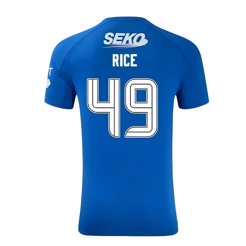 2024-2025 Rangers Authentic Pro Home Shirt (Rice 49)