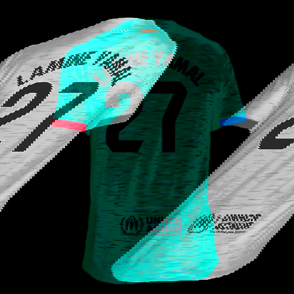 2023-2024 Barcelona Third Shirt (Lamine Yamal 27)