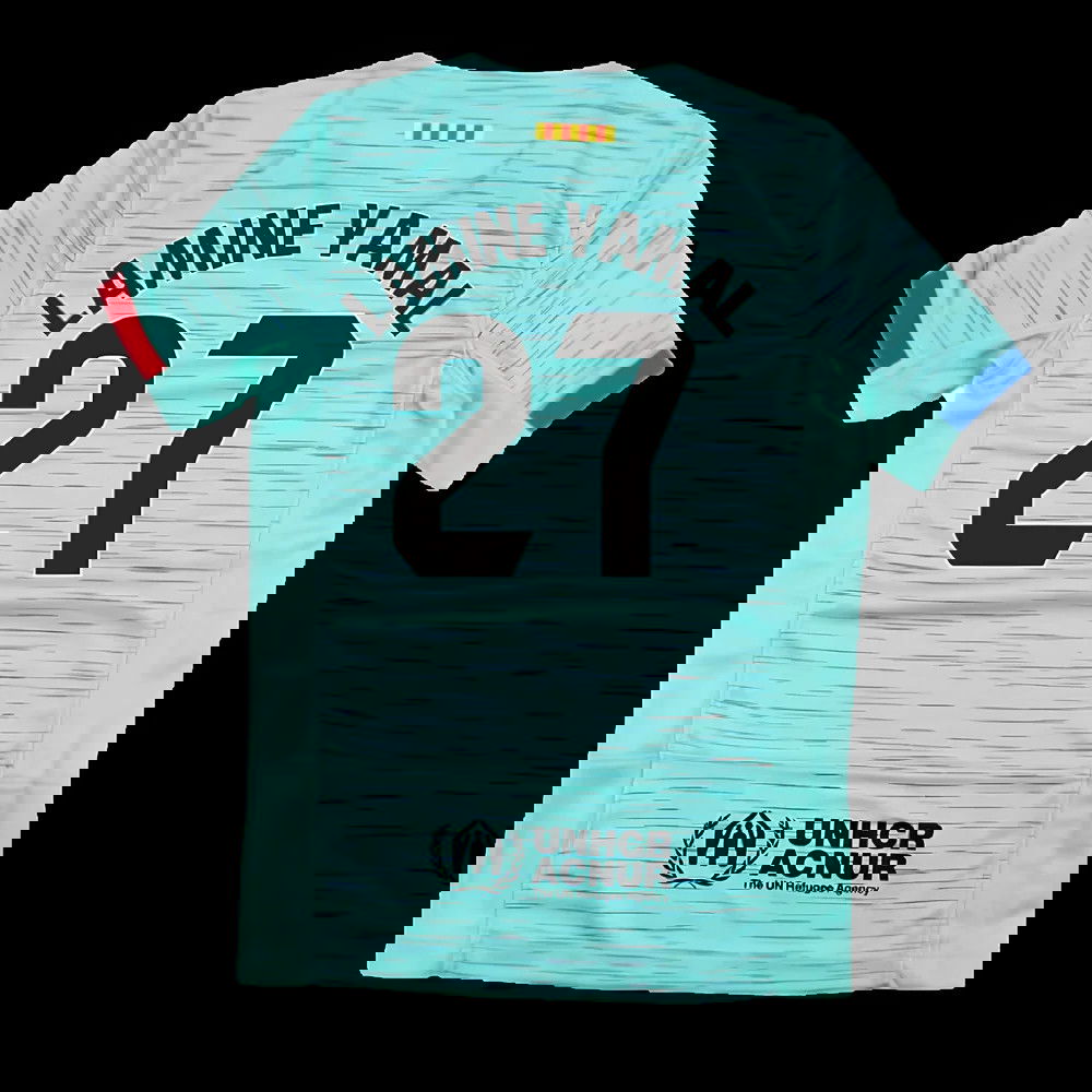 2023-2024 Barcelona Third Shirt (Kids) (Lamine Yamal 27)