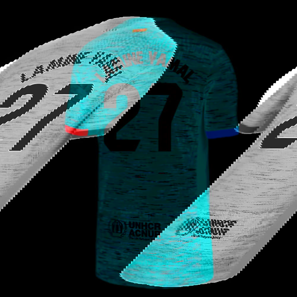 2023-2024 Barcelona Authentic Third Shirt (Lamine Yamal 27)