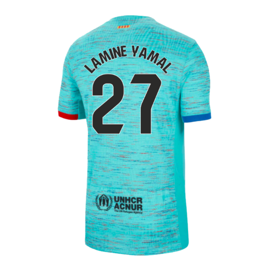 2023-2024 Barcelona Authentic Third Shirt (Lamine Yamal 27)