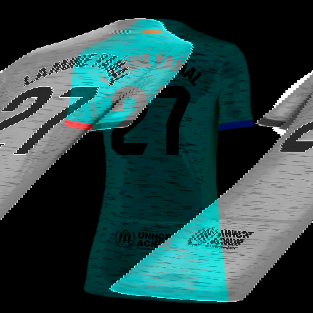 2023-2024 Barcelona Third Shirt (Ladies) (Lamine Yamal 27)