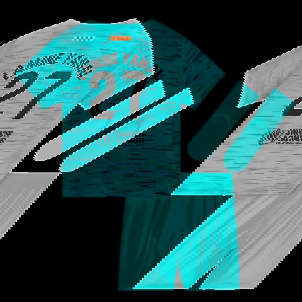 2023-2024 Barcelona Infants Baby Third Kit (Lamine Yamal 27)
