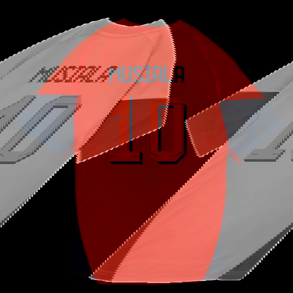 2025-2026 Bayern Munich Training Shirt (Easy Coral) - Kids (Musiala 10)