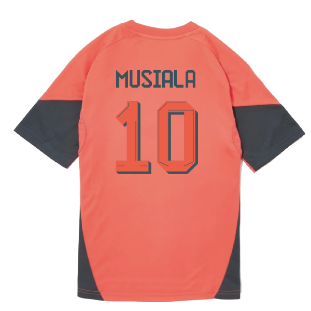 2025-2026 Bayern Munich Training Shirt (Easy Coral) - Kids (Musiala 10)