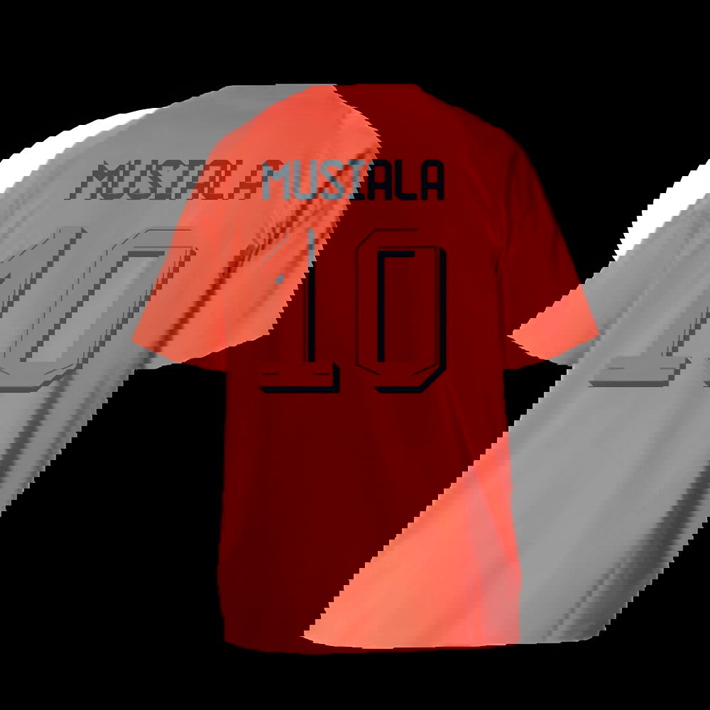 2025-2026 Bayern Munich Training Tee (Easy Coral) - Kids (Musiala 10)