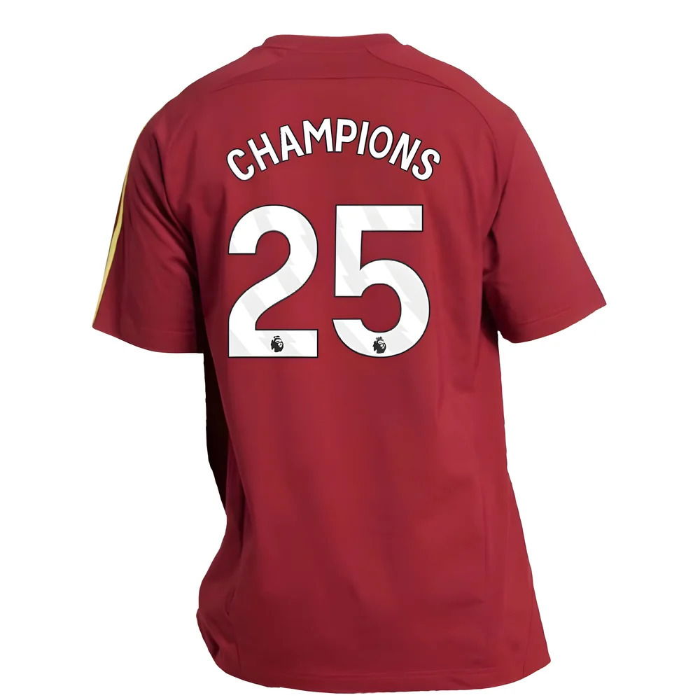 2025-2026 Arsenal UBP Tee (Noble Maroon) (Champions 25)