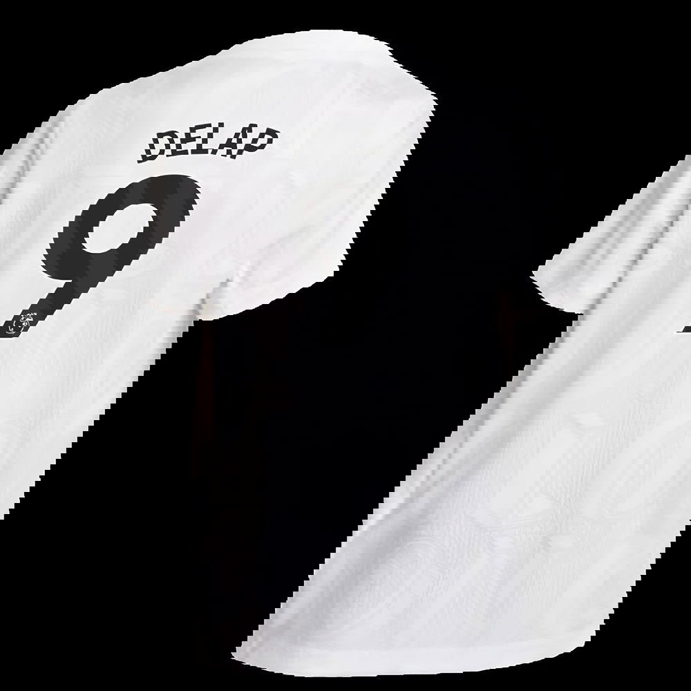 2025-2026 Chelsea Pre-Match Shirt (White) - Kids (Delap 9)