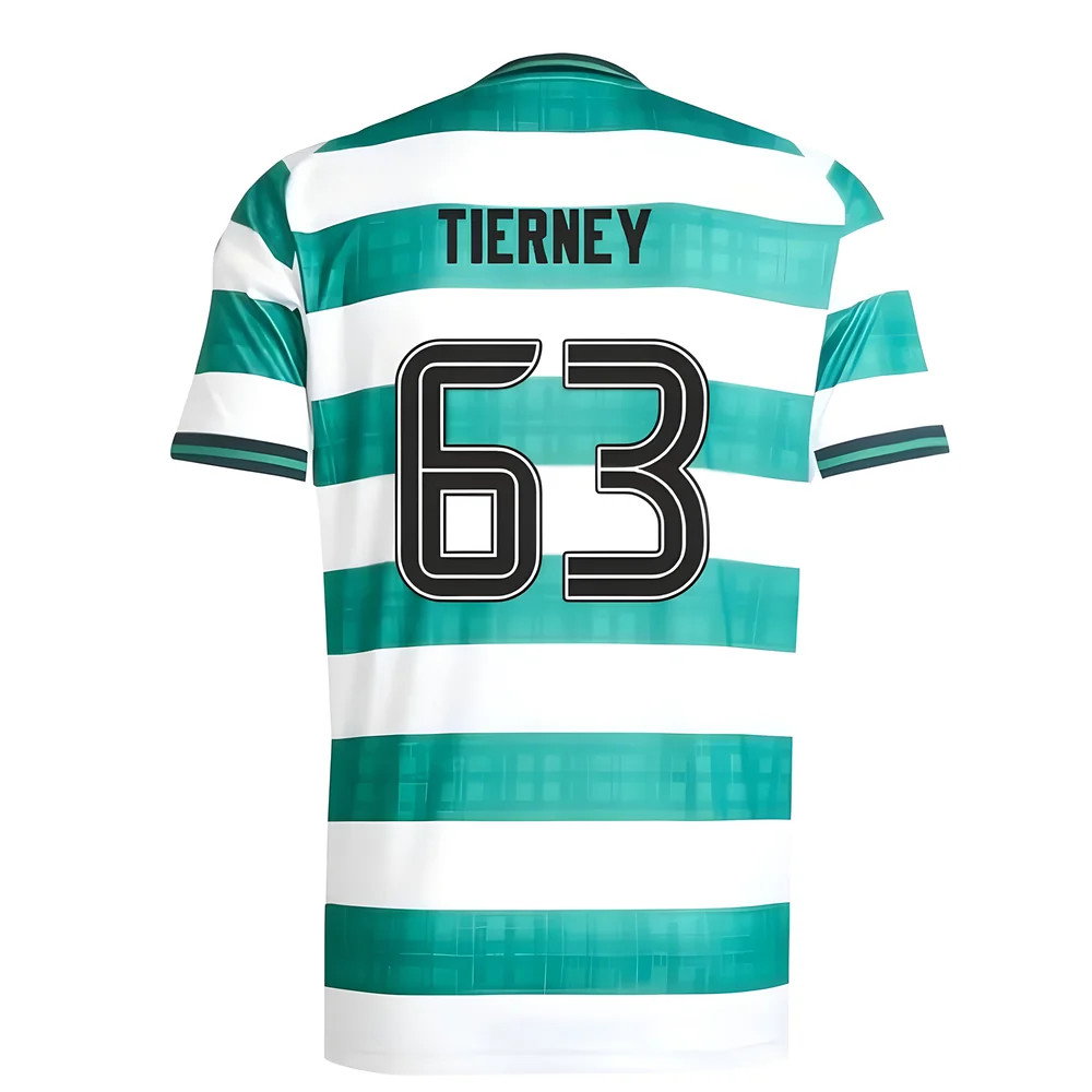 2025-2026 Celtic Home Shirt (Tierney 63)