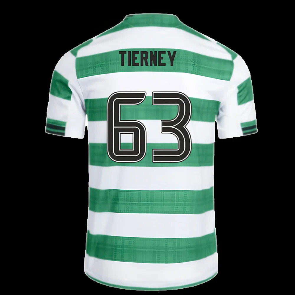 2025-2026 Celtic Authentic Home Shirt (Tierney 63)