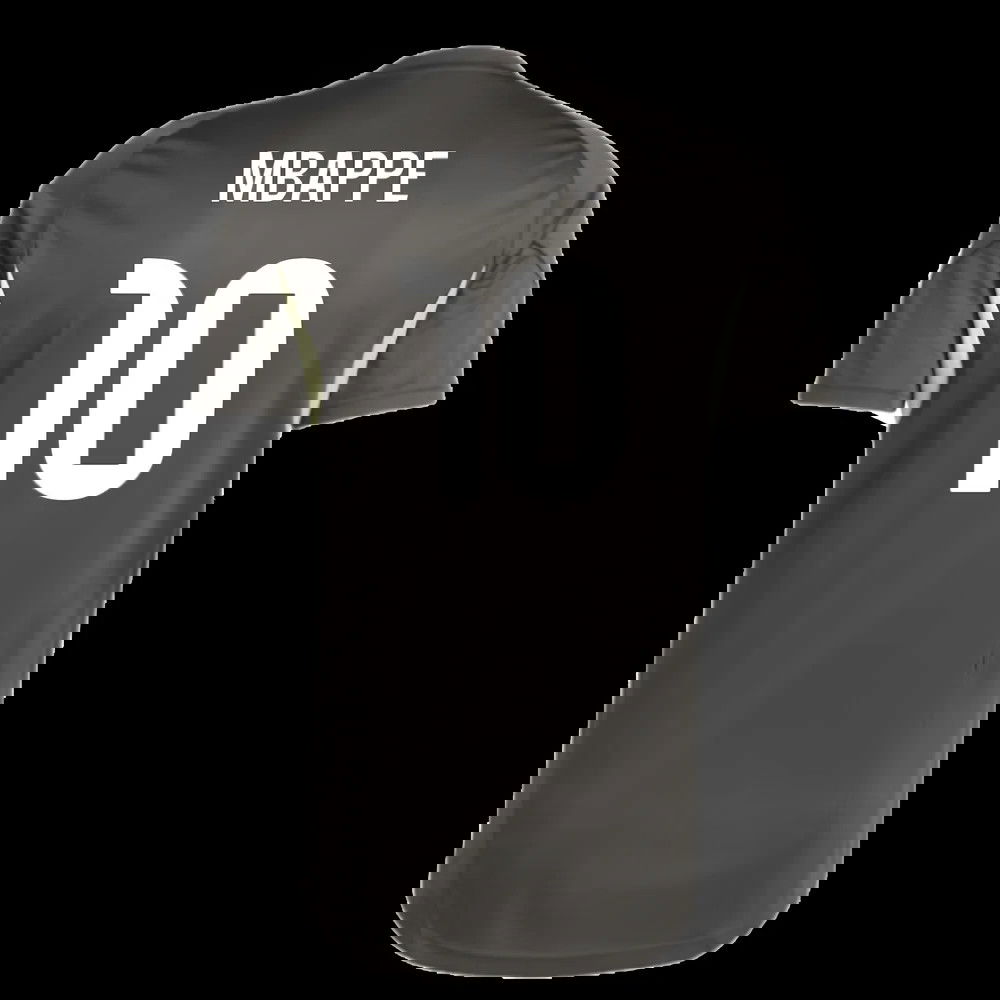 2025-2026 Real Madrid Training Jersey (Utility Grey) (Mbappe 10)